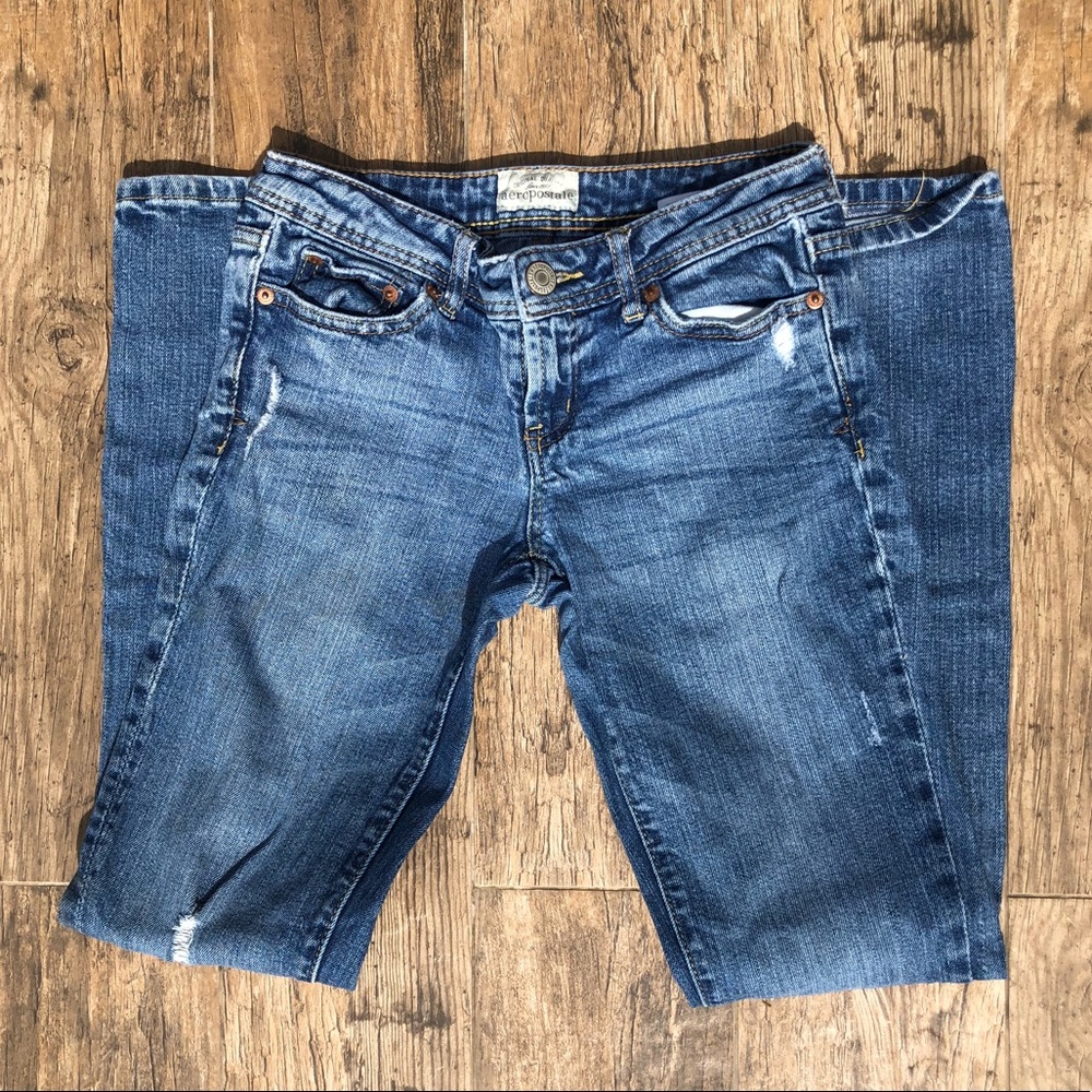 Aeropostale Straight Leg Denim Jeans